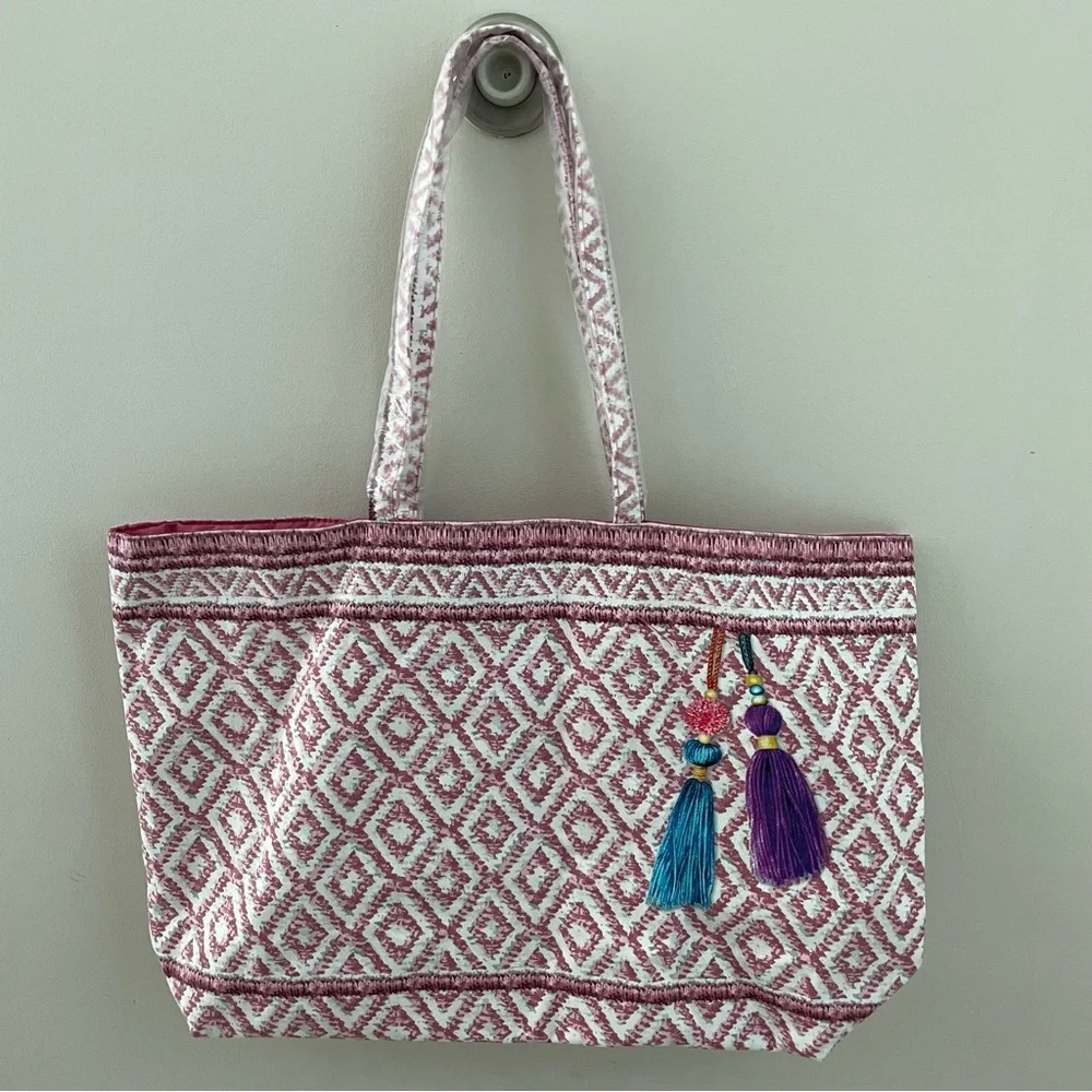Estée Lauder Pink Cotton Beach / Shopping Tote